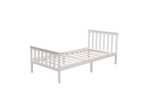 Starlight Beds Somnium Shaker Wooden Bed Frame White
