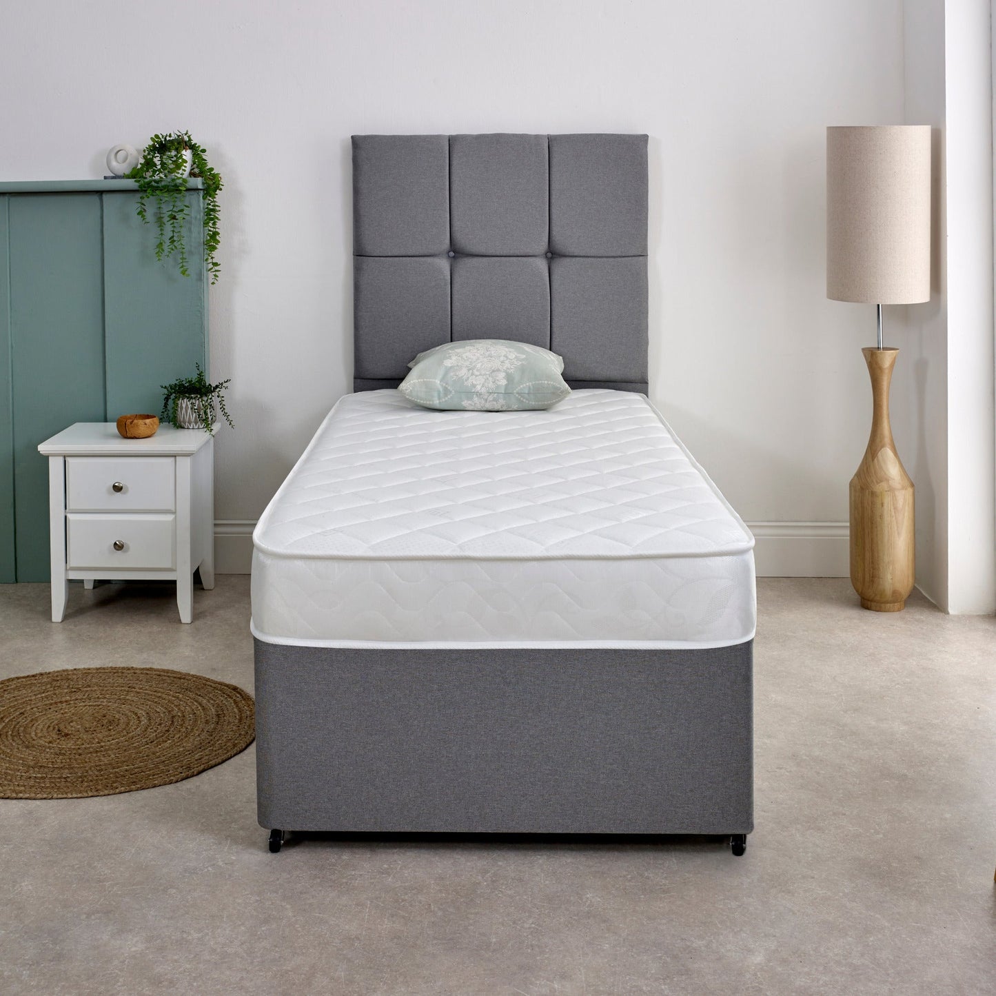 Diamond Plus 17 CM Deep Hybrid Memory Foam and Pinna-Coil Innerspring Value Mattress