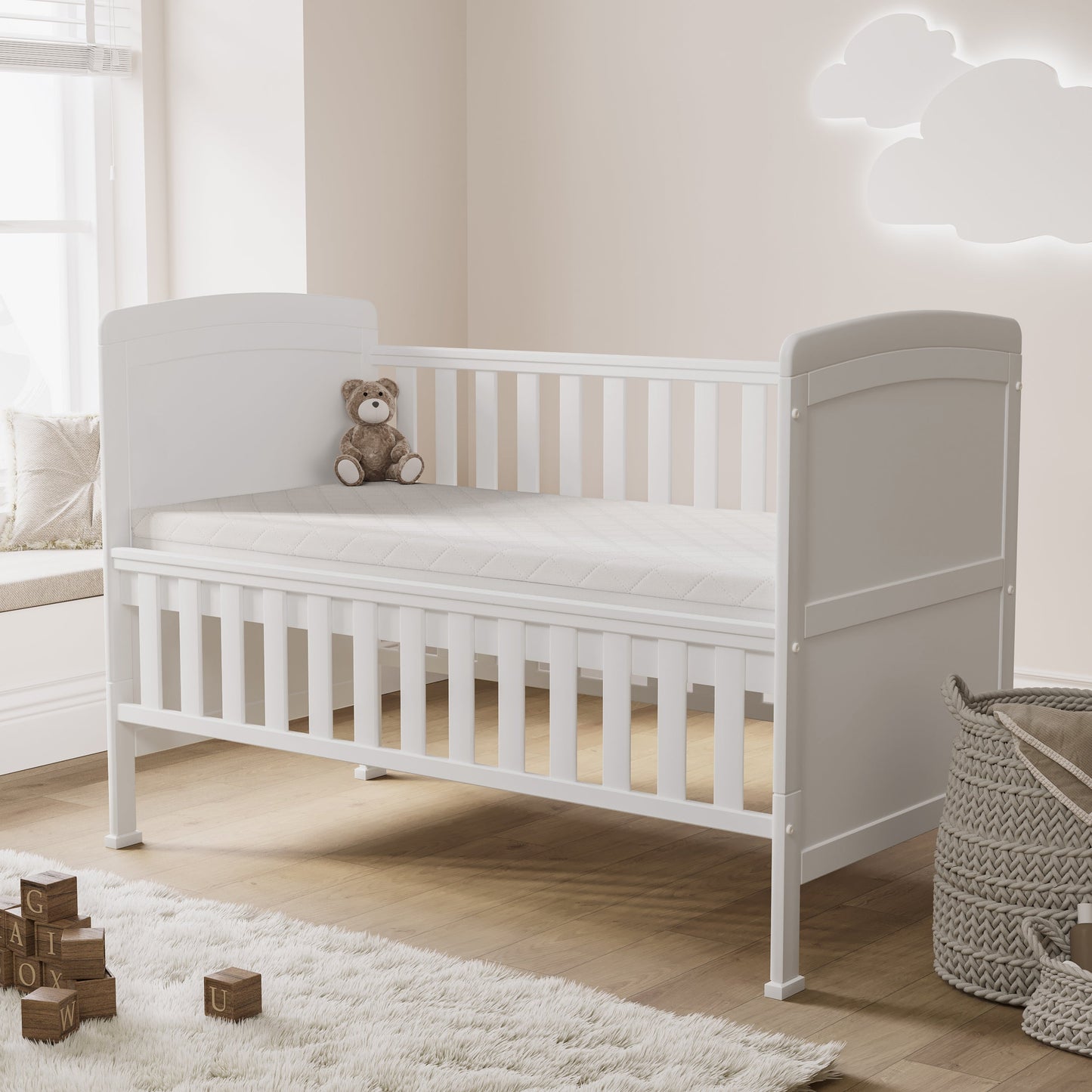 Starlight Babies 10cm Deep Core Cot Mattress - 60cm by 120cm
