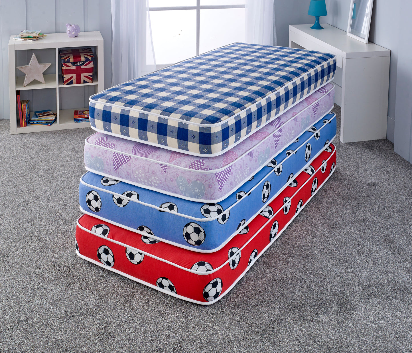 Kids Themed Mattress - You choose the theme - 4" Deep Foam Mattress