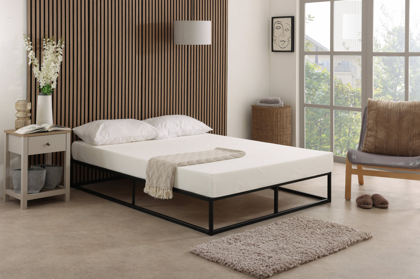 Westwood Core Ortho Firm 4 Inch Deep Foam Mattress - Exceptional Support for a Restful Sleep