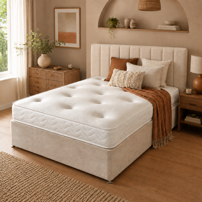 Galaxy 20 Tufted Memory Foam with Continuous Coil Springs Mattress