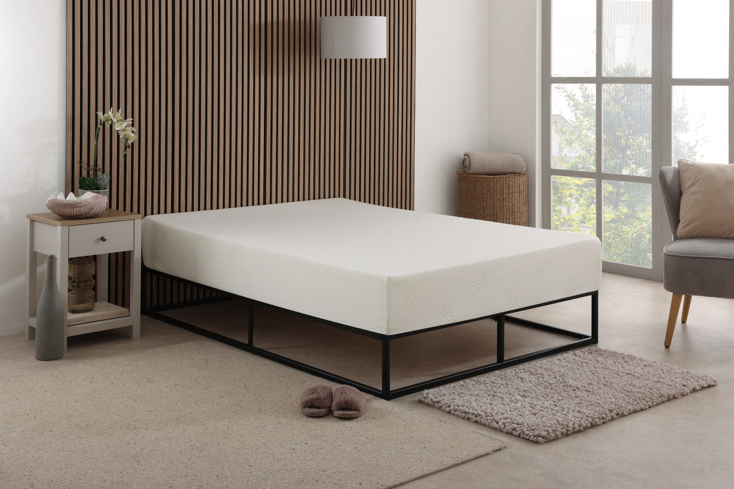Comfort CoolMax 8" Deep Mattress - Reflex and Memory Foam