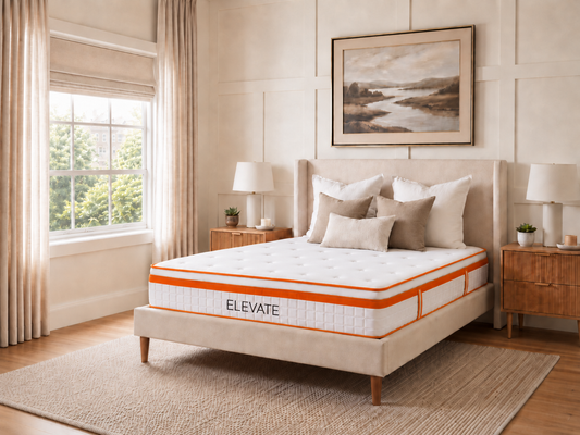 Elevate Your Sleep 25 cm Deep Zoned Pocket Spring with Memory Foam Mattress