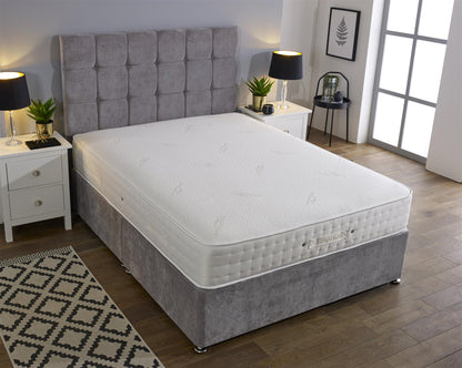 Starlight Beds 9" Deep Cashmere Fabric Medium Firm Pocket Spring Mattress