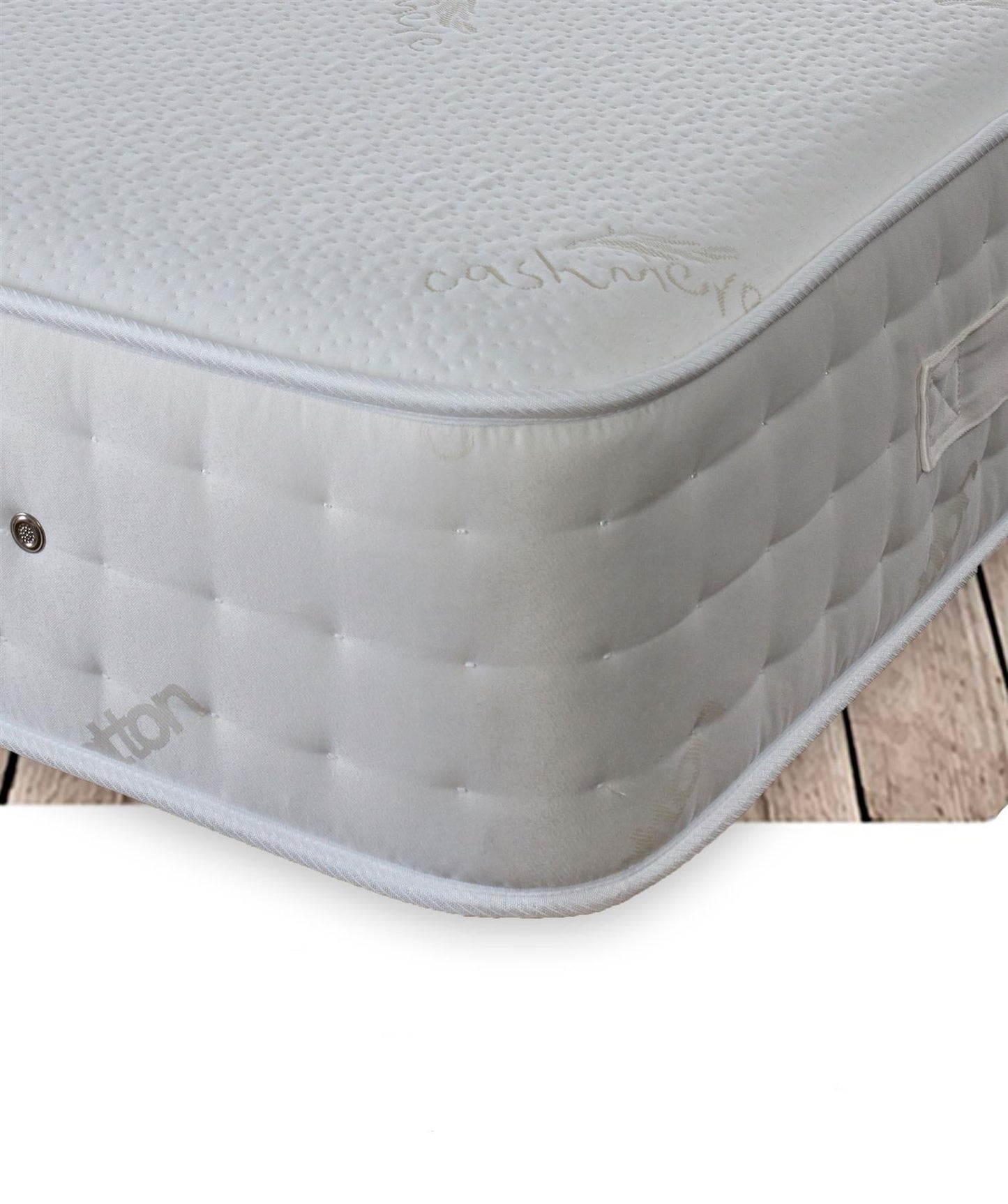 Starlight Beds 9" Deep Cashmere Fabric Medium Firm Pocket Spring Mattress