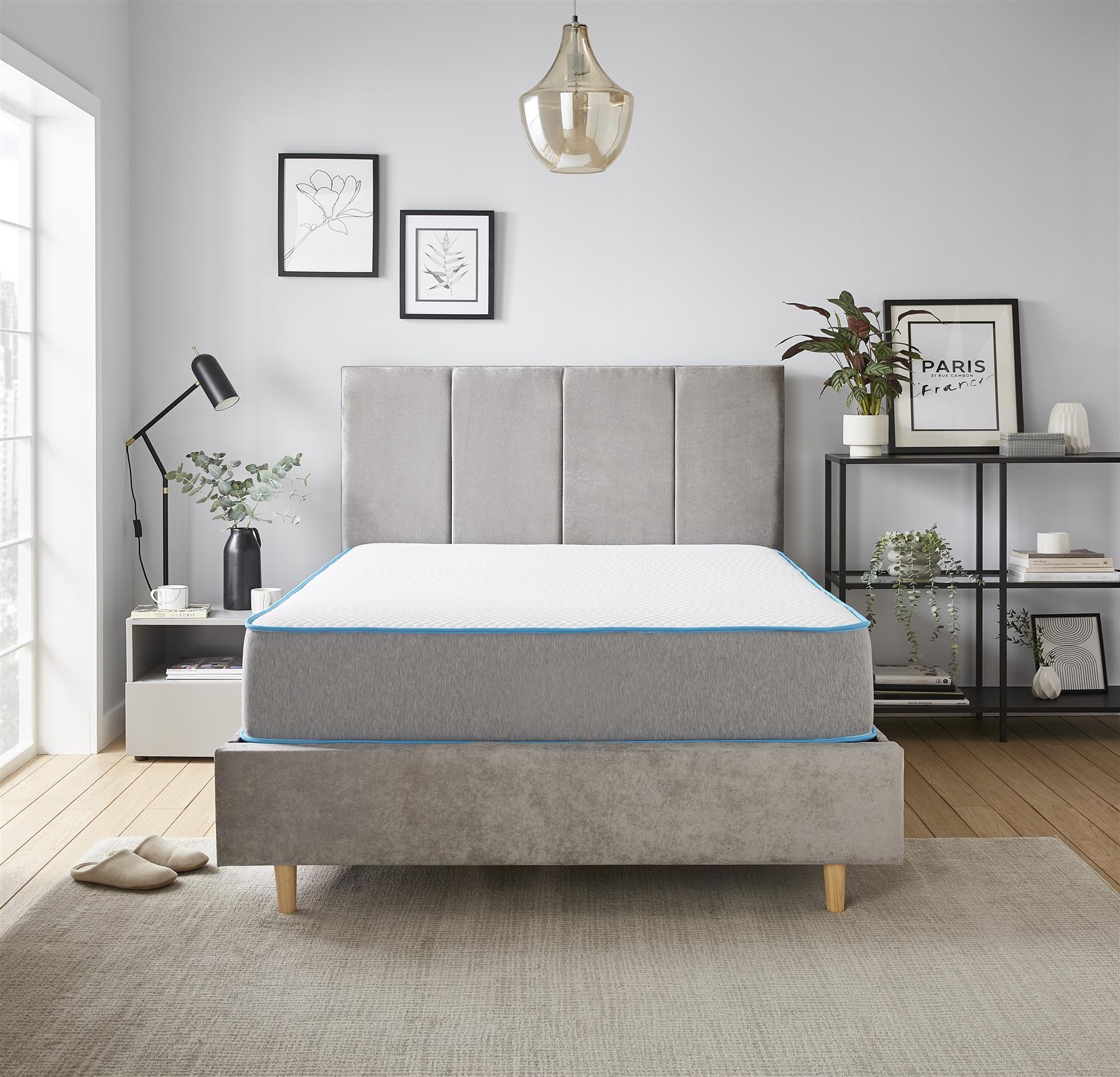 Coil spring memory clearance foam mattress